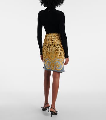 Chenille turtleneck bodysuit | Versace