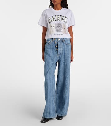 Wide-Leg Jeans | Ganni