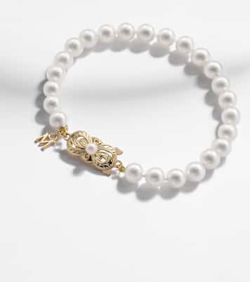 Akoya pearl and 18kt gold bracelet | Mikimoto