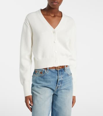 Cardigan GG aus Baumwolle | Gucci