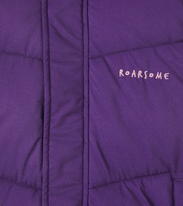 Colorblocked puffer jacket | Roarsome