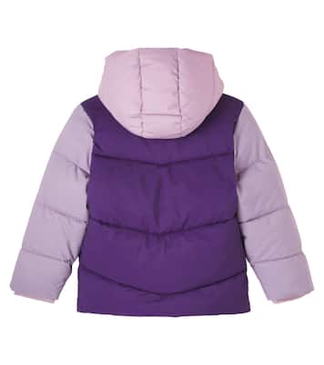 Colorblocked puffer jacket | Roarsome