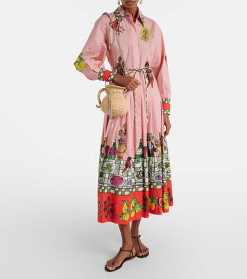 Michelle 라피아 크로스 백 | Alémais