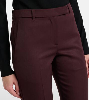 Grain de poudre羊毛直筒裤 | McQueen