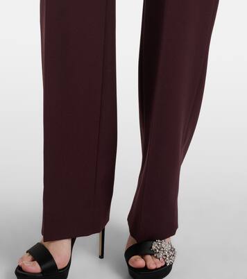 Grain de poudre羊毛直筒裤 | McQueen