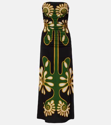 Daphne printed jersey maxi dress | Cala de la Cruz