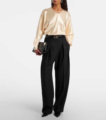 Top Gemma aus Satin | Fforme