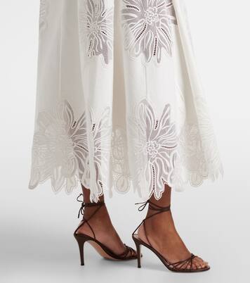 Embroidered halterneck cocktail dress | Elie Saab