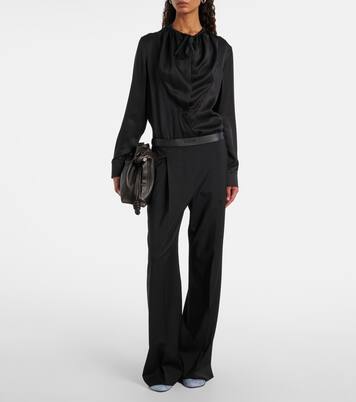 Flamenco Medium leather clutch | Loewe