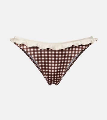 Angela gingham bikini bottoms | Bananhot