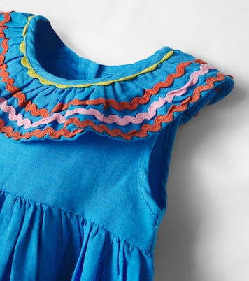 Baby embroidered linen and cotton dress | Stella McCartney Kids