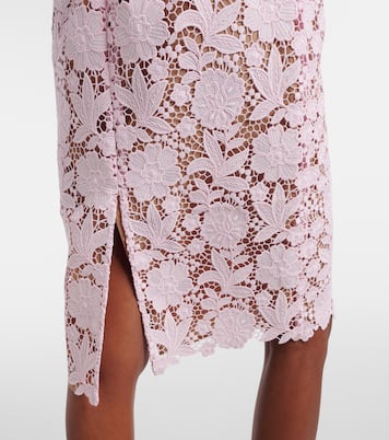 Lace pencil skirt | Self-Portrait