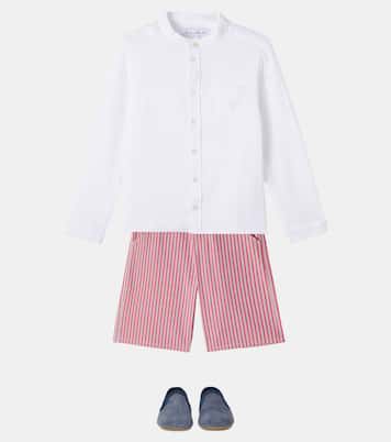 Short rayé en coton | Tartine et Chocolat