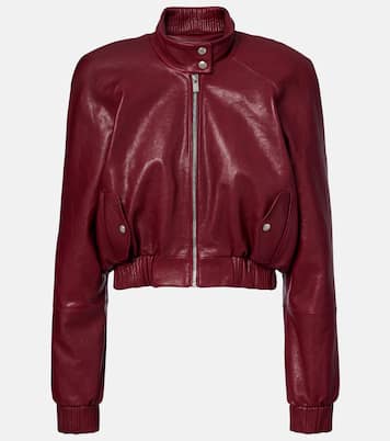 Cropped leather jacket | Magda Butrym