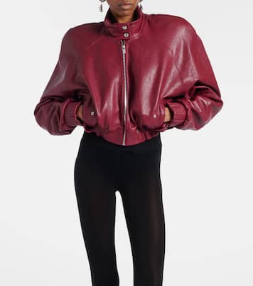 Cropped leather jacket | Magda Butrym