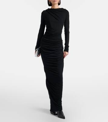 Draped maxi skirt | Entire Studios