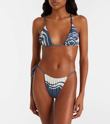 Braga de bikini Lilou estampada | SIR