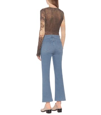 Jeans flared Lillie a vita alta | J Brand
