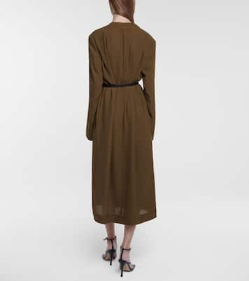 Robe midi gabardine Arvis | Petar Petrov