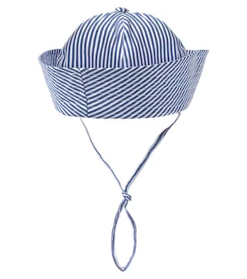 Baby - Cappello a righe in misto cotone | Monnalisa