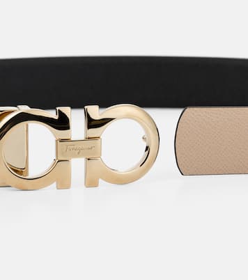 Cinturón Gancini de piel reversible | Ferragamo