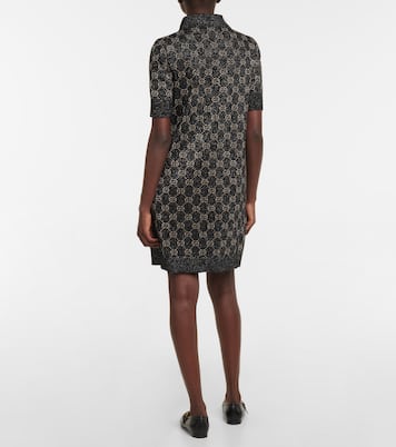 Vestido corto GG en jacquard | Gucci