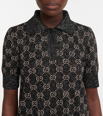 Vestido corto GG en jacquard | Gucci