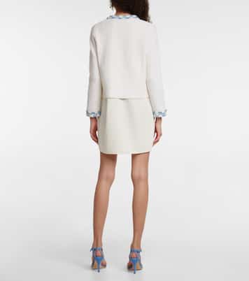 Wool-blend tweed jacket | Oscar de la Renta