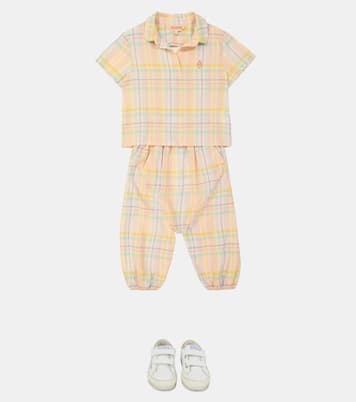 Buffalo checked cotton pants | The Animals Observatory