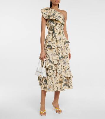 Bedrucktes Midikleid Ondine | Ulla Johnson