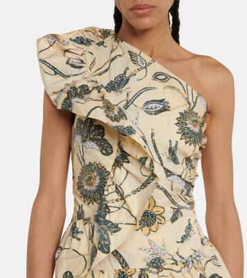 Bedrucktes Midikleid Ondine | Ulla Johnson