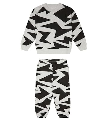 Printed sweatshirt and sweatpants set | Stella McCartney Kids