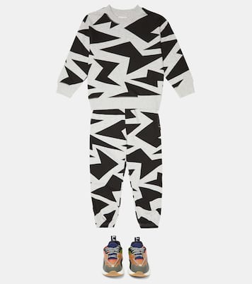 Printed sweatshirt and sweatpants set | Stella McCartney Kids