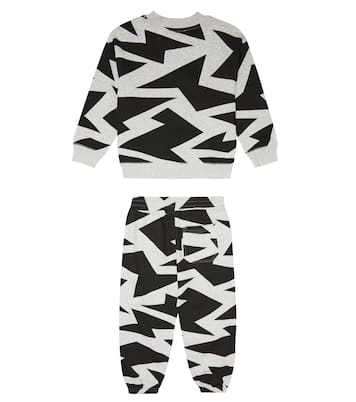 Printed sweatshirt and sweatpants set | Stella McCartney Kids
