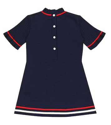 Intarsia wool-blend dress | Burberry Kids