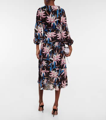Midikleid Jaxson aus Crêpe | Diane von Furstenberg