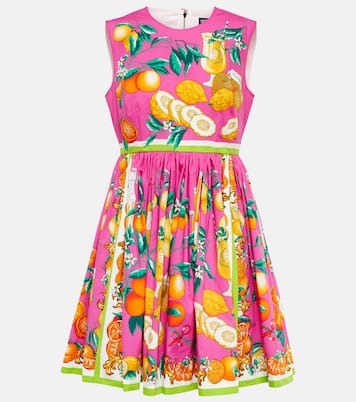 Robe imprimée en coton | Dolce&Gabbana