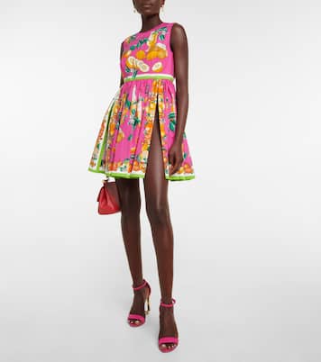 Robe imprimée en coton | Dolce&Gabbana