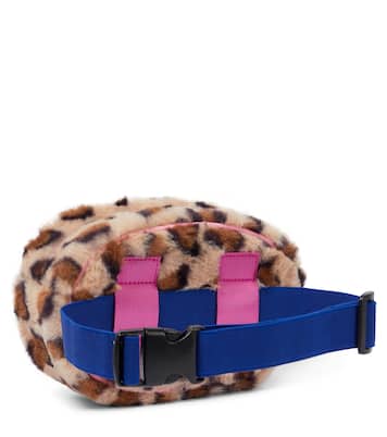 Leopard-print faux fur belt bag | Marc Jacobs Kids