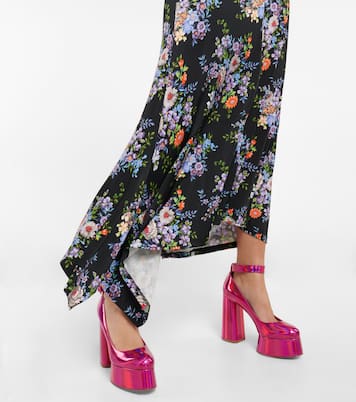 Yazefir leather platform pumps | Christian Louboutin