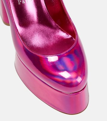 Yazefir leather platform pumps | Christian Louboutin