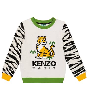 Bedrucktes Sweatshirt aus Baumwolle | Kenzo Kids