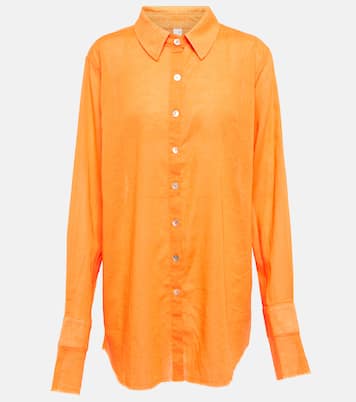 Camisa de algodón y lino | Bananhot