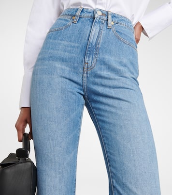 Jeans rectos Fulham de tiro alto | Joseph