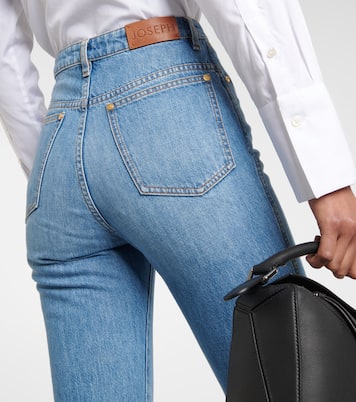 Jeans rectos Fulham de tiro alto | Joseph