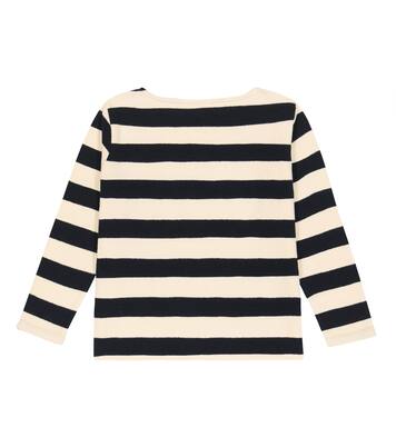 T-shirt Baudelaire in cotone a righe | Bonpoint
