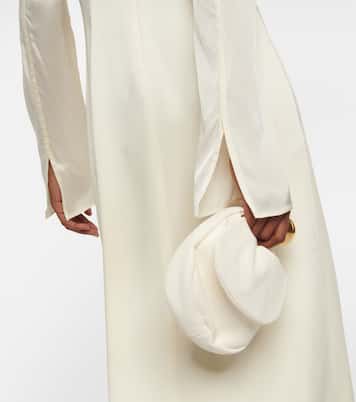 Robe midi en satin | Jil Sander
