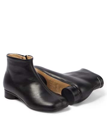 Tabi leather boots | MM6 Maison Margiela Kids
