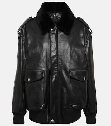 Bomberjacke aus Leder | Prada