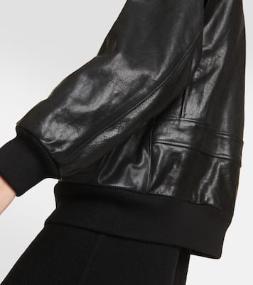 Bomberjacke aus Leder | Prada